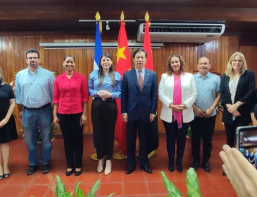Embajador de China en Nicaragua en encuentros con entidades del gobierno
